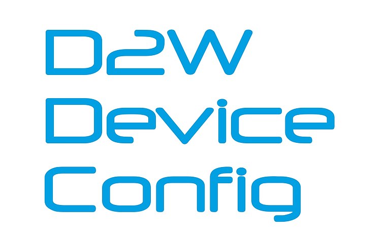 [Translate to English:] D2W Device Config