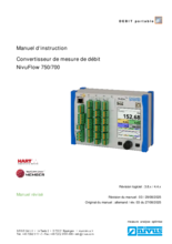 Manuel d´instruction | NivuFlow 750 / NivuFlow 700 (Rev. 03)