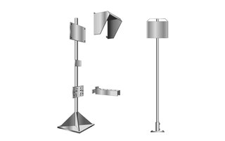 Modulares Montagezubehör für Messumformer zur einfachen Montage Modulares Montagezubehör für Messumformer zur einfachen Montage